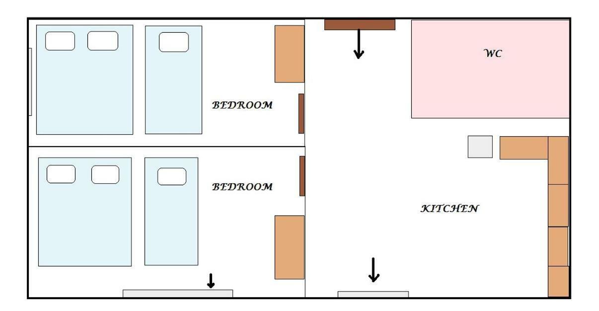 Hotel Filoxenia Неи Порои Екстериор снимка